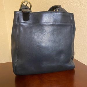 Coach buckle bag / tote black style 4157
